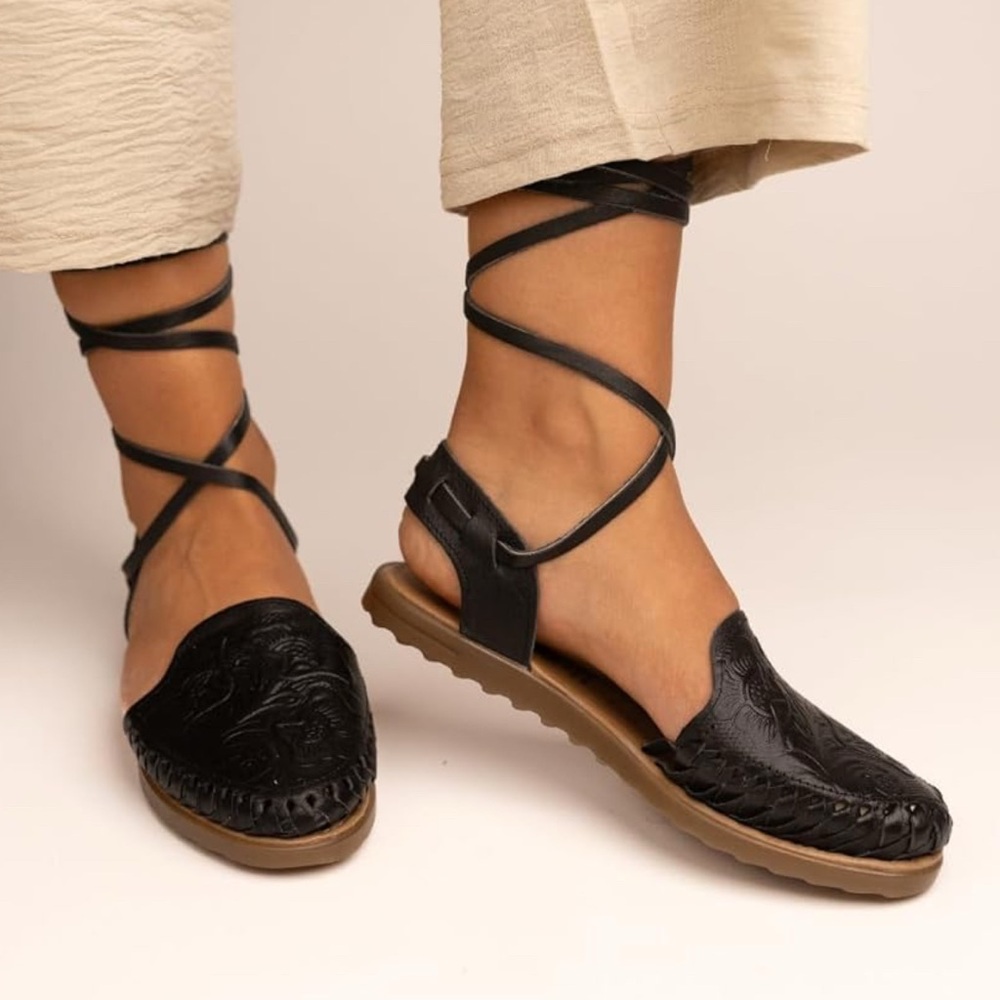 Hand made authentic leather huaraches
